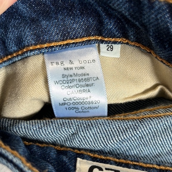 Rag & Bone Cambria Dre Low Rise Short Size 29 NWT - Picture 10 of 15